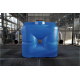 Ёмкость ЭкоПром S750 объем 750 литров с дыхательным клапаном синяя