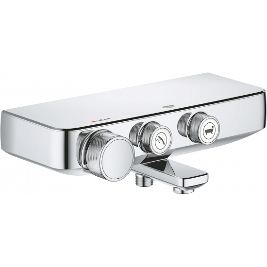 Смеситель для ванны GROHE Grohtherm SmartControl 34718000 с термостатом, хром