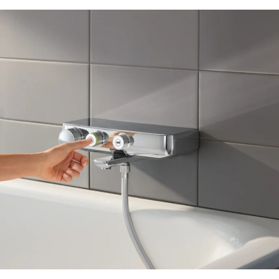 Смеситель для ванны GROHE Grohtherm SmartControl 34718000 с термостатом, хром