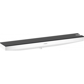 Шланговое подключение HANSGROHE Rainfinity 26858700 с полкой и держателем, белый матовый графит