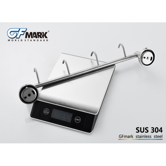 Крючок GFmark GF-80205 с 4 крючками прямая нержавеющая сталь