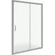 Душевая дверь в нишу BAS Good door Infinity WTW-140-G-CH 140x185 стекло грейп, профиль хром