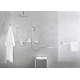 Шланговое подключение HANSGROHE PuraVida Fixfit 27414000 хром