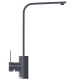 Смеситель для кухни MIXLINE ML-GS14 (309) из нержавеющей стали, тёмно-серый