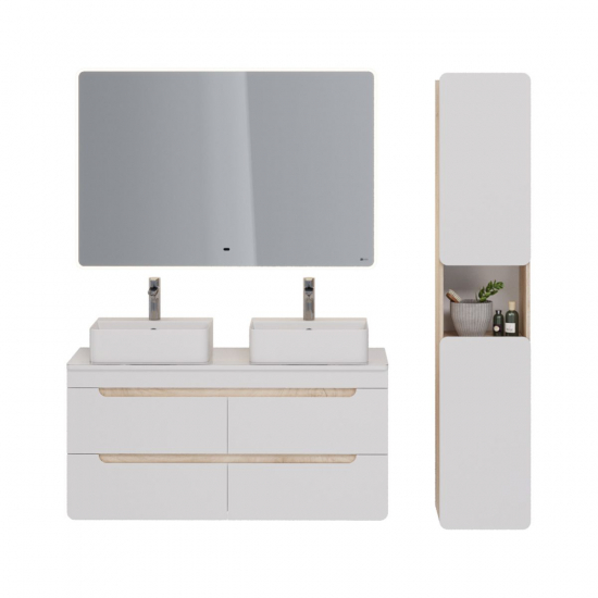 Зеркало LEMARK Element 1200x800 с LED подсветкой, подогрев