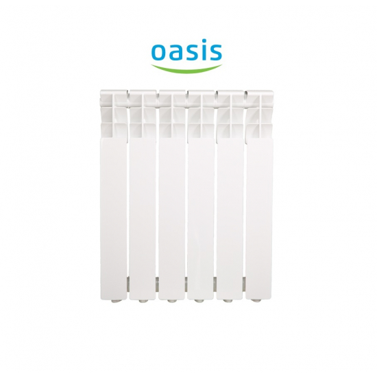 Радиатор алюминиевый OASIS ECO 500/80  6 секций