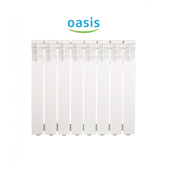 Радиатор алюминиевый OASIS ECO 500/80  8 секций
