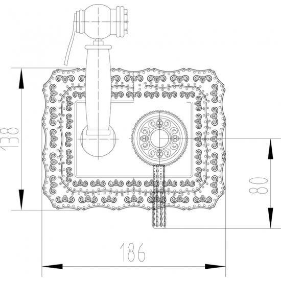 Гигиенический душ LEMARK Jasmine LM6619ORB встраиваемый, со смесителем, чёрная бронза