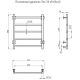 Полотенцесушитель электрический ТРУГОР Пэк 20 60x40