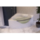 Акриловая ванна 1МАРКА  Grand Luxe 155x155 см, угловая, с каркасом, четверть круга