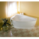 Акриловая ванна 1МАРКА  Love L 185x135 см, угловая, с каркасом, для двоих, асимметричная