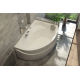 Акриловая ванна 1МАРКА  Catania R 150x105 см, угловая, с каркасом, асимметричная