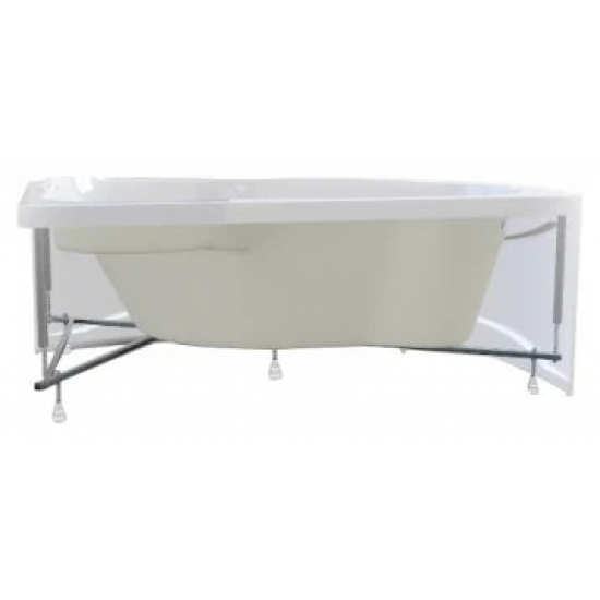 Акриловая ванна 1МАРКА  Catania R 150x105 см, угловая, с каркасом, асимметричная