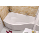 Акриловая ванна 1МАРКА  Gracia L 160x95 см, угловая, с каркасом, асимметричная