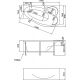 Акриловая ванна 1МАРКА  Gracia L 170x100 см, угловая, с каркасом, асимметричная