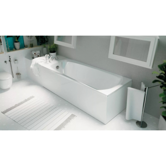 Акриловая ванна 1МАРКА  Elegance 140x70 см, с ножками
