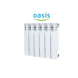 Радиатор биметаллический OASIS 350/80 6 секций