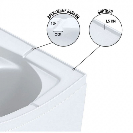 Душевая кабина NIAGARA Eco E90/13/MT/BK 90x90x215 с низким поддоном, без крыши.