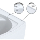 Душевая кабина NIAGARA Eco E90/13/MT/BK 90x90x215 с низким поддоном, без крыши.