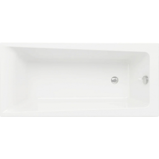 Акриловая ванна CERSANIT Lorena 160x70 см, с каркасом, ультрабелая