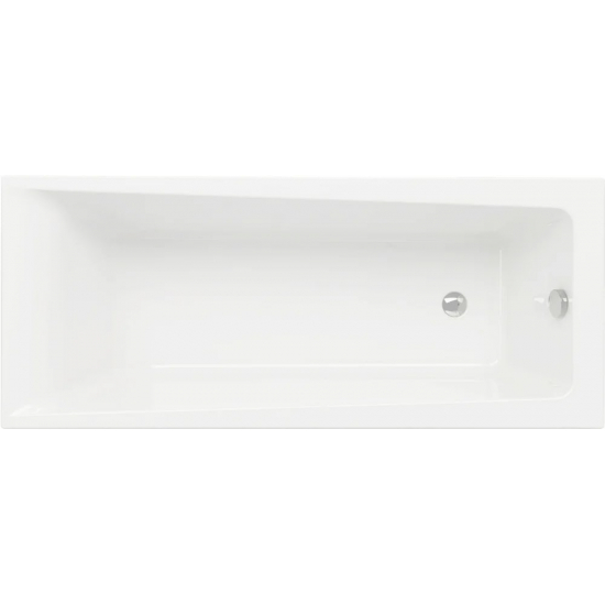 Акриловая ванна CERSANIT Lorena 170x70 см, с каркасом, ультрабелая
