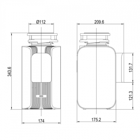 Измельчитель пищевых отходов LEMARK DON 3200