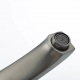 Смеситель для ванны FRAP H76 F3276-9 оружейная сталь