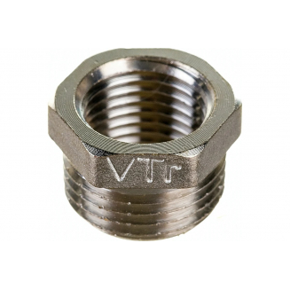 Футорка резьбовая VALTEC 3/8" х 1/4" латунная 10-8 мм VTr.581.N.0302