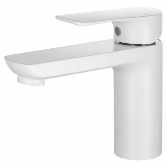 Смеситель для раковины WONZON & WOGHAND Line WW-A40732-MW белый матовый