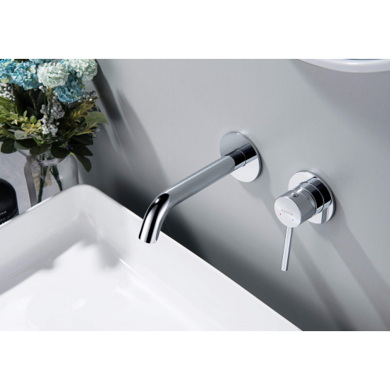Смеситель для раковины AQUATEK Европа AQ1313CR С ВНУТРЕННЕЙ ЧАСТЬЮ, хром