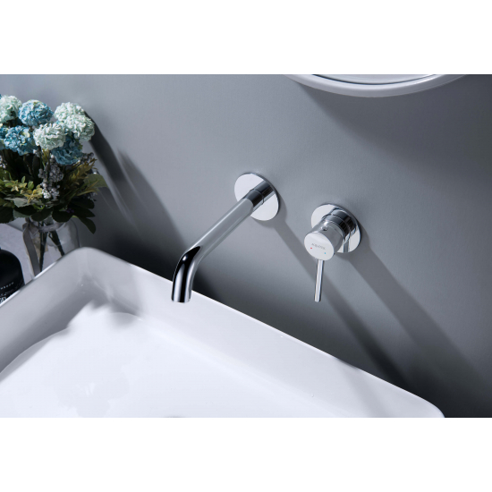 Смеситель для раковины AQUATEK Европа AQ1313CR С ВНУТРЕННЕЙ ЧАСТЬЮ, хром