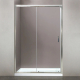 Душевая дверь в нишу BelBagno UNO-195-BF-1-160-C-Cr стекло прозрачное, профиль хром