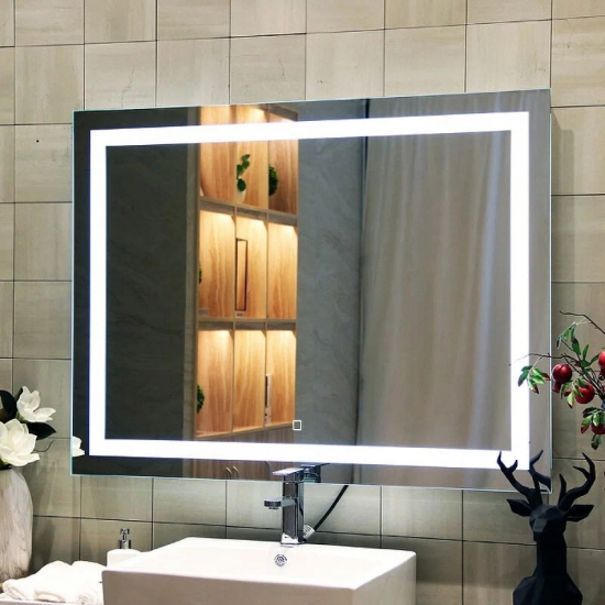 Зеркало MIXLINE Ливия-2 800x600 с LED подсветкой и подогревом