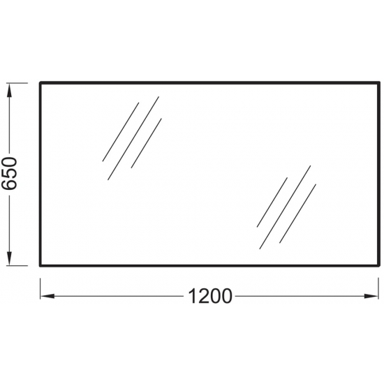 Зеркало JACOB DELAFON EB1085 120 см