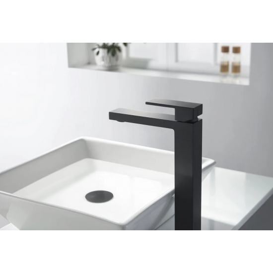 Смеситель для раковины TIMO Selene 3061/03F чёрный