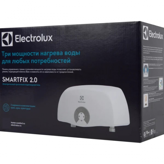 Проточный водонагреватель ELECTROLUX Smartfix 2.0 S 3,5 kW  душ