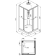 Душевая кабина ТРИТОН Риф-К А 90x90x217,5 