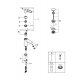 Смеситель для раковины GROHE Eurosmart 23980003 хром
