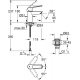 Смеситель для раковины GROHE Eurosmart 23980003 хром