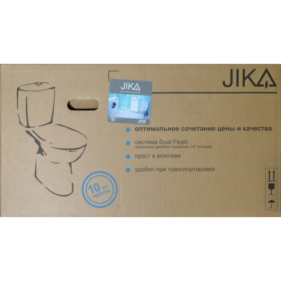 Унитаз компакт JIKA Zeta 8253960002429 горизонтальный выпуск