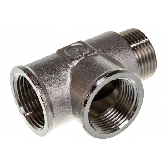 Тройник резьбовой VALTEC 3/4" х 3/4" х 3/4" вн.-вн.-нар. 20 мм VTr.134.N.0005