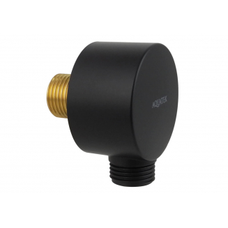 Шланговое подключение AQUATEK AQ2454MB матовый чёрный