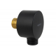 Шланговое подключение AQUATEK AQ2454MB матовый чёрный