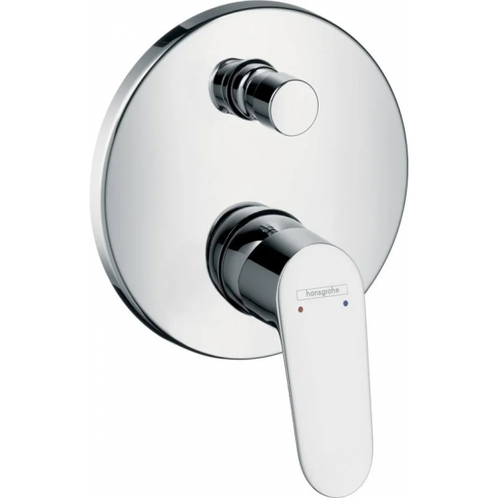 Встраиваемый смеситель для душа и ванны HANSGROHE Focus E2 31945000, С ВНУТРЕННЕЙ ЧАСТЬЮ, хром