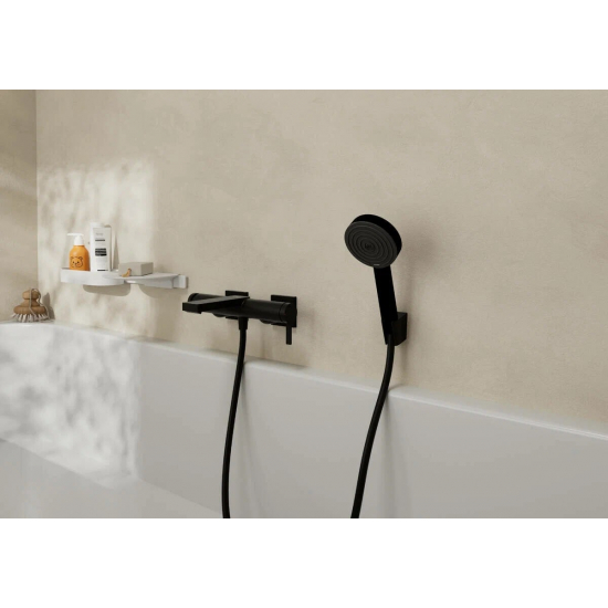 Душевой набор HANSGROHE Pulsify 105 1jet 24301670, 1,25, матовый чёрный