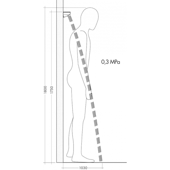 Верхний душ HANSGROHE Rainfinity 26243700