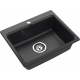 Мойка для кухни SANTREK AQUA Verto SAV52 520x430 мм, чёрный