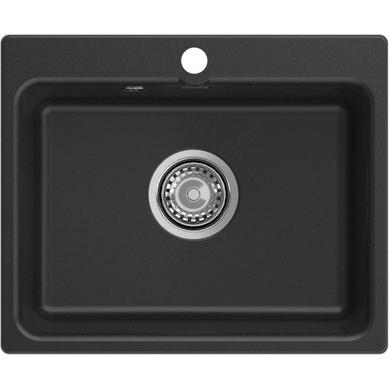 Мойка для кухни SANTREK AQUA Verto SAV52 520x430 мм, чёрный