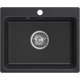 Мойка для кухни SANTREK AQUA Verto SAV52 520x430 мм, чёрный