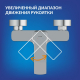 Смеситель для ванны CERSANIT Geo A63040 хром